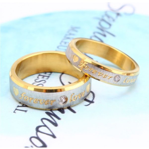 Stainless Steel Women's Ring Couple jewelry Factory Wholesales competitve price - Image 4