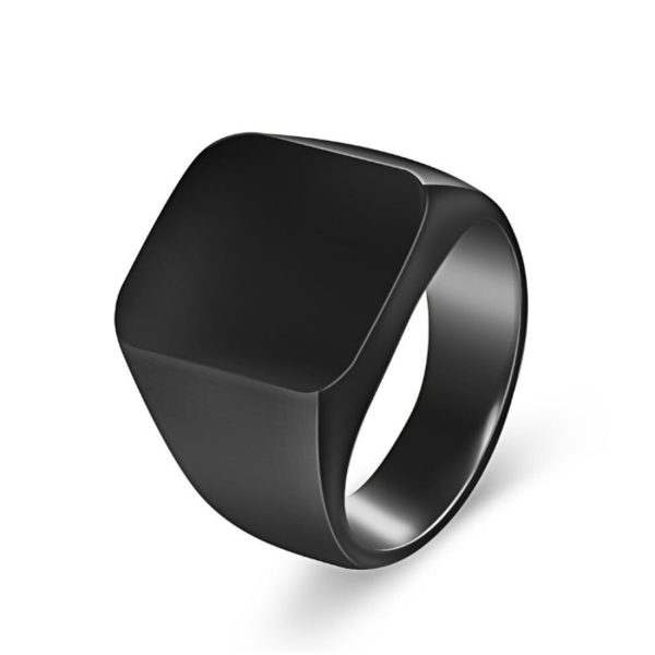 Punk 18k Gold Stainless Steel Men Medusa Rings For Men Fashion Titanium Steel Jewelry - Image 4