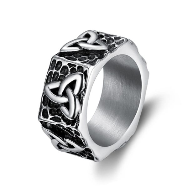 Men Stainless Steel Ring Fashion Titanium Steel Jewelry Factory Directly Wholesale