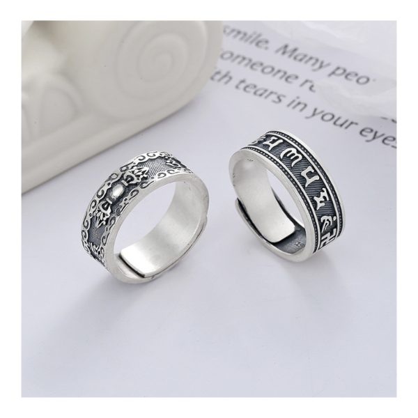 Fashion Men Stainless Steel Rotated Ring Titanium Steel Jewelry Factory Directly Wholesale - Image 4