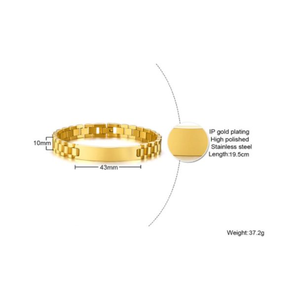 Stylish Stainless Steel Men's Bracelets Trendy Designs at Unbeatable Prices - Image 4