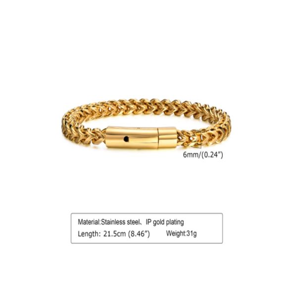 Fashionable Stainless Steel Bracelets for Men Competitve Price Factory wholesales - Image 2