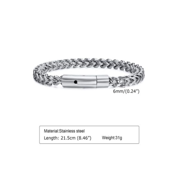 Fashionable Stainless Steel Bracelets for Men Competitve Price Factory wholesales - Image 3
