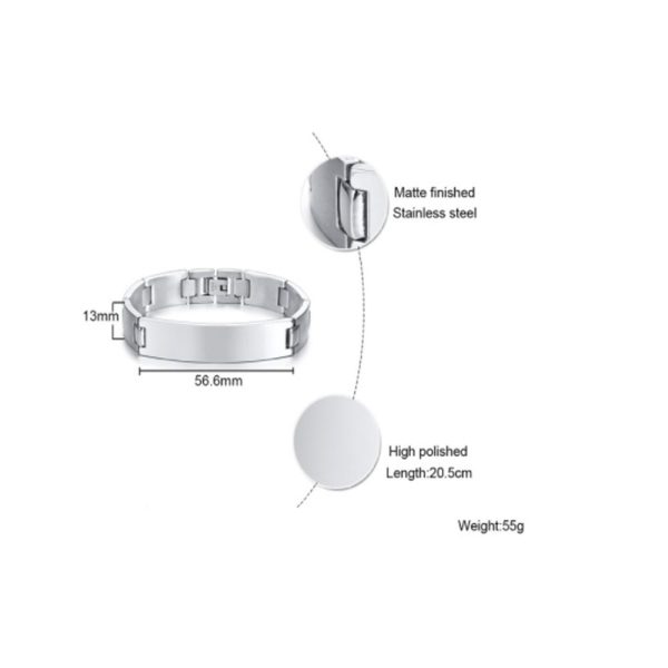 Popular Stainless Steel Men's Accessories Stylish Bracelets at Low Costs! - Image 2
