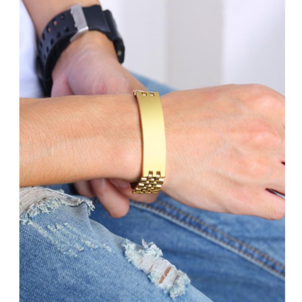 Fashion - Forward Stainless Steel Men's Bracelets: Trendy Jewelry Band - Image 3