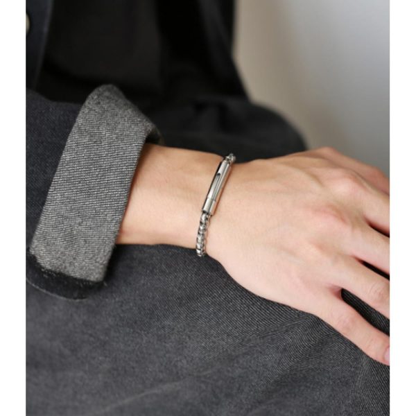 Men's Stainless Steel Bracelets: Trendy 18k gold plated Jewelry Band Price Advantage - Image 3