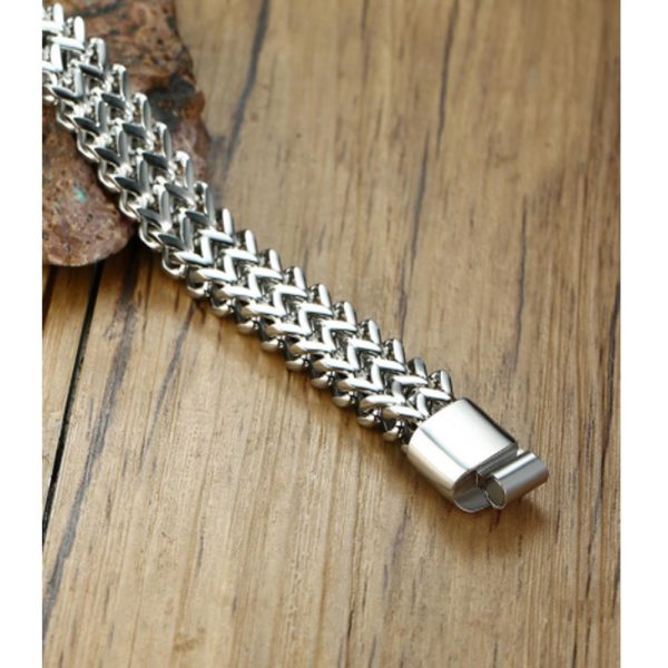 Stainless Steel Men's Bracelets Fashion Jewelry Band competitive Price Factory Wholesales - Image 2