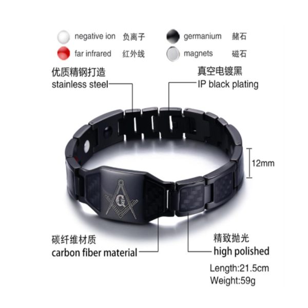 Trendy Stainless Steel Men's Jewelry Band Fashionable Bracelets Budget Factory Wholesales - Image 4