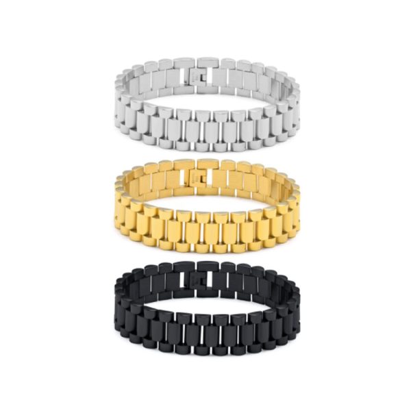 Men's Popular Stainless Steel Bracelets Stylish and Cost - Conscious Choices! - Image 2