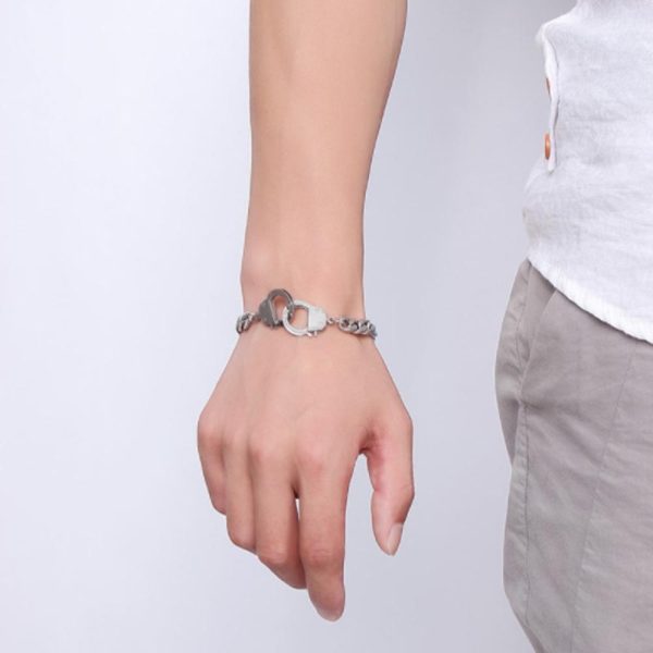 Stainless Steel Men's Bracelets On - Trend Styles with a Price Edge Men Jewelry Band - Image 4
