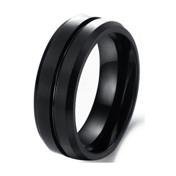 Competitive Price Tungsten Carbide Ring 8mm Classical Style Men Wedding Band Rings Fashion Jewelry