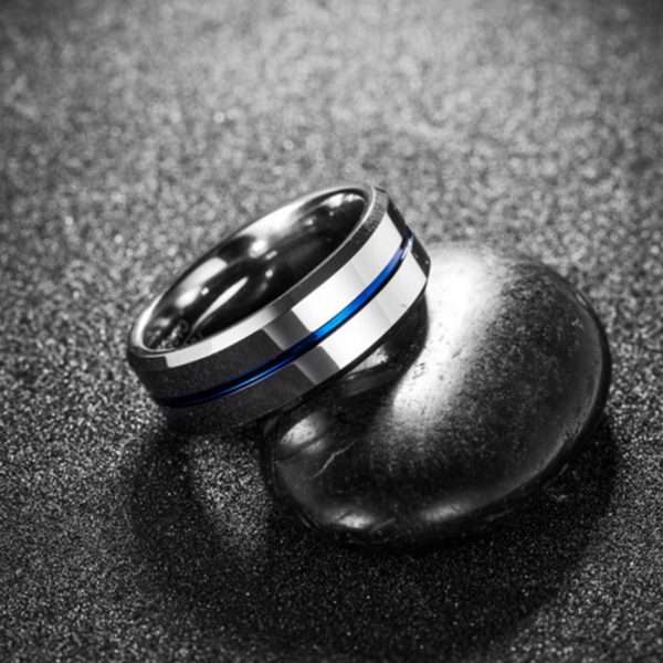 Ring 6/8mm men tungsten carbide Ring Fashion Classical men jewelry Factory Wholesale Price - Image 4