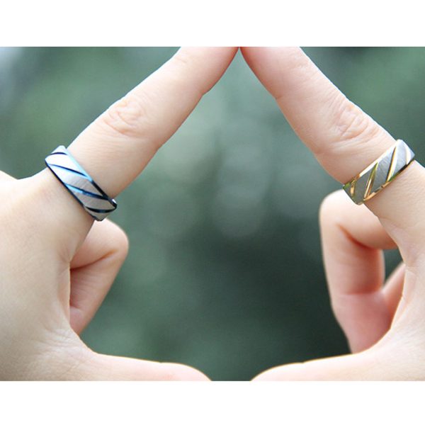 Fashion mens 24k Gold Plated tungsten ring Factory wholesales jewelry Wedding Band Rings - Image 4