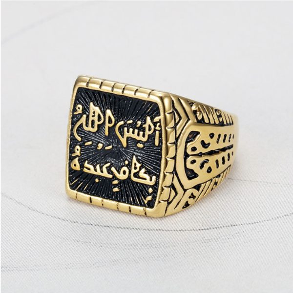 Men Punk Stainless Steel Ring Fashion Titanium Steel Men Medusa Rings For Men Jewelry - Image 2