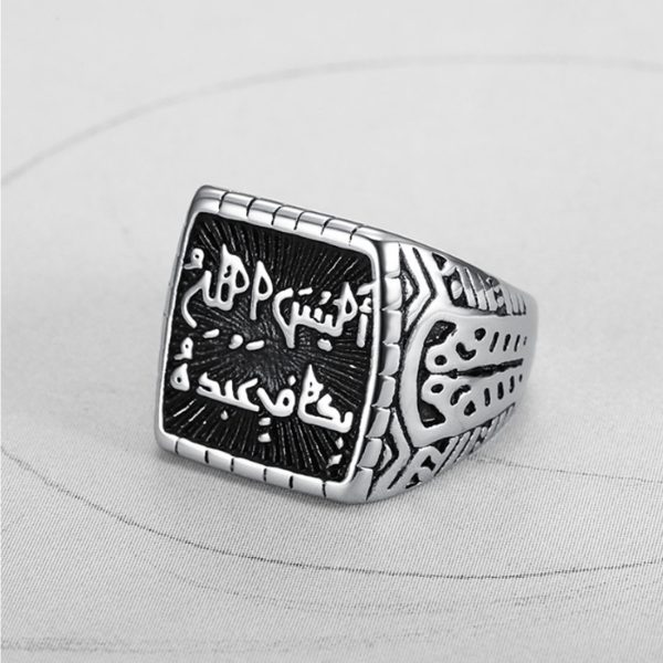 Men Punk Stainless Steel Ring Fashion Titanium Steel Men Medusa Rings For Men Jewelry - Image 3