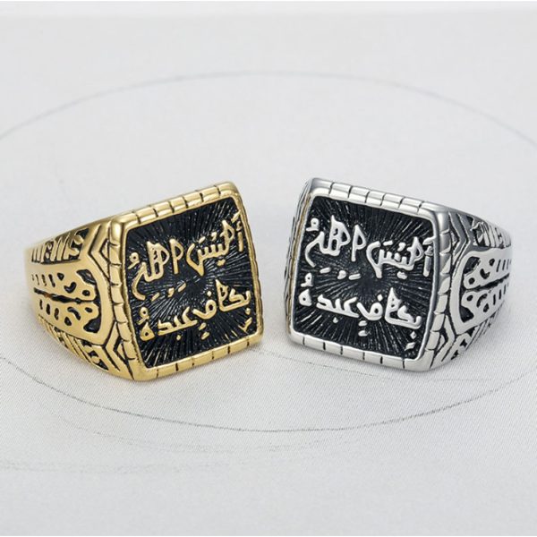 Men Punk Stainless Steel Ring Fashion Titanium Steel Men Medusa Rings For Men Jewelry - Image 4