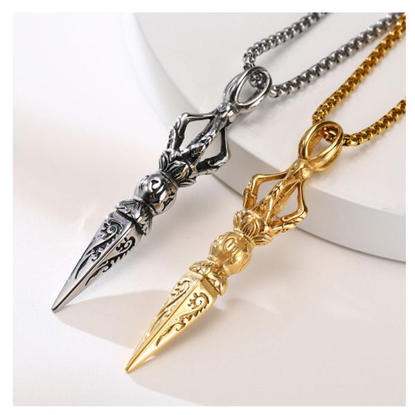 Trendy Men Stainless Steel Necklace Stainless Steel Pendant Jewelry factory