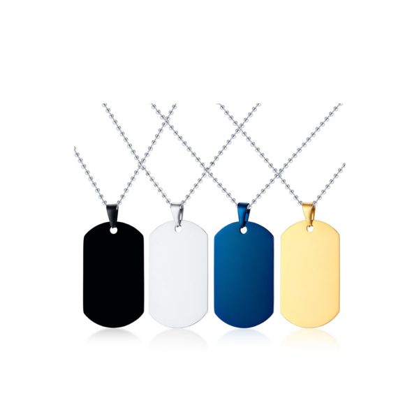Classical Men Stainless Steel Necklace Gold Plated Stainless Steel Pendant for men Jewelry factory - Image 4