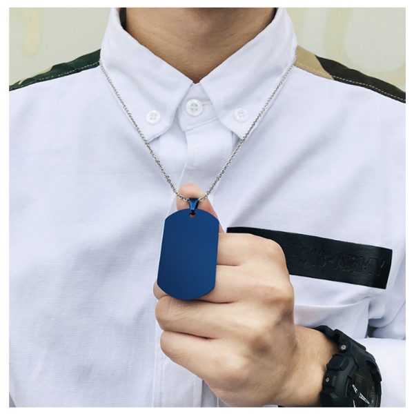 Classical Men Stainless Steel Necklace Gold Plated Stainless Steel Pendant for men Jewelry factory - Image 2