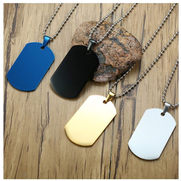 Classical Men Stainless Steel Necklace Gold Plated Stainless Steel Pendant for men Jewelry factory