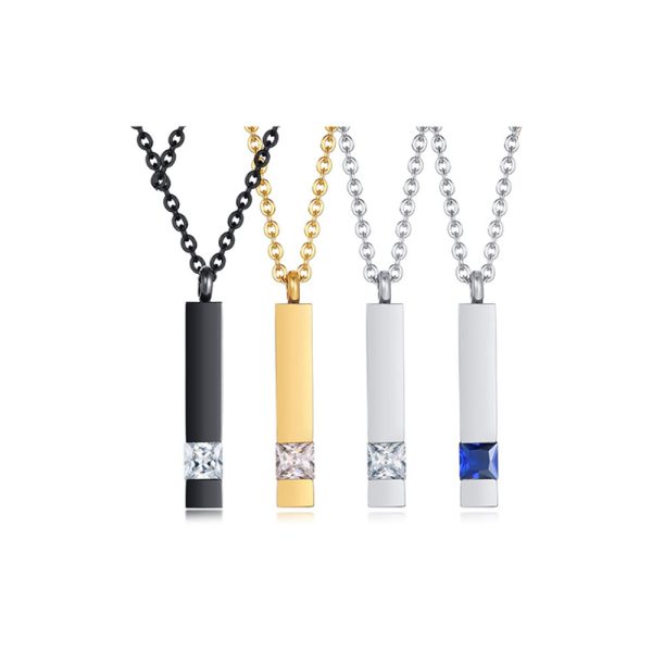 Polished Men Stainless Steel Necklace Stainless Steel Pendant for men Jewelry factory