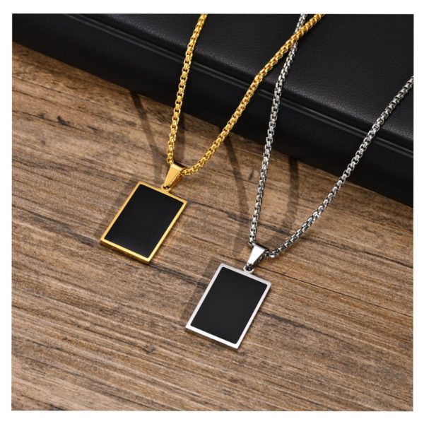 Shenzhen Factory Men Stainless Steel Necklace Stainless Steel Pendant jewelry