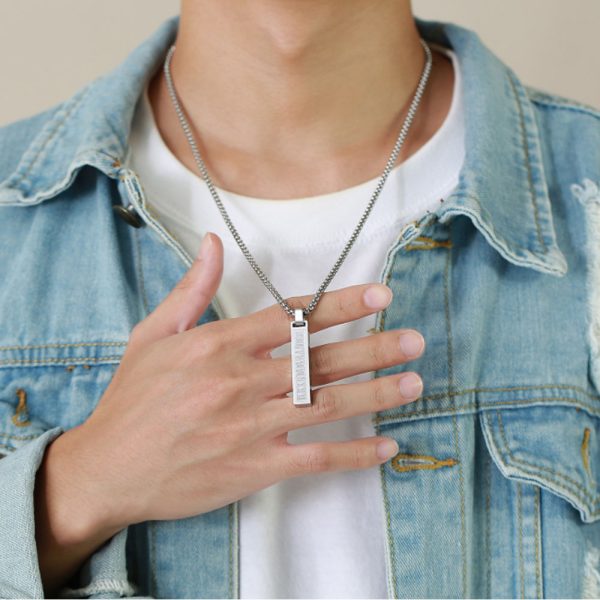 Trendy Stainless Steel Necklace Stainless Steel Pendant for Men jewelry Factory - Image 3